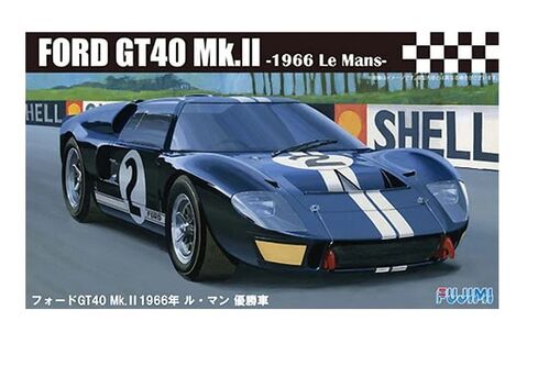 FORD GT40 1966 LE MANS WINNER 1/24 FUJIMI
