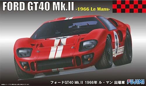 FORD GT40 MK2 1966 LE MANS 1/24 FUJIMI
