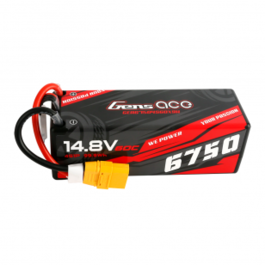 BATERIA LIPO 6750MAH 60C 4S 14.8V XT90 GENS ACE