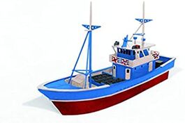 BARCO PESQUERO KIT MADERA ARTYMON KERANOVA