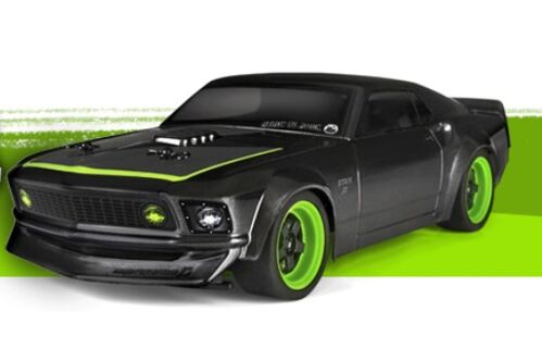 MUSTANG 1969 RTR-X MICRO RS4 DRIFT RTR 1/18 4x4 HPI VAUGHN GITTIN JR