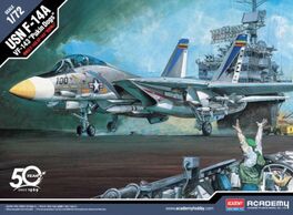 USN F-14A "VF-143 PUKIN DOGS" 1/72 ACADEMY