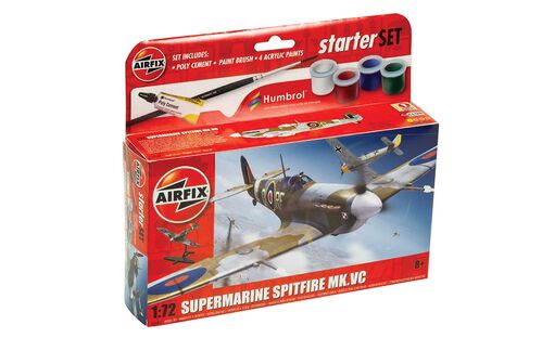 HAWKER TYPHOON 1B 1/72 STARTER SET AIRFIX