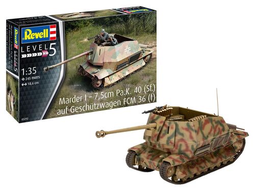 MARDER I 7,5CM PAK 40 1/35 REVELL
