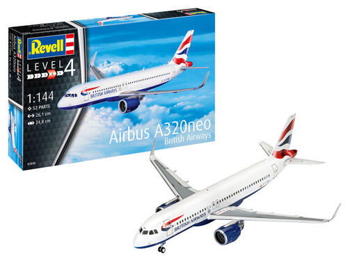 AIRBUS A320 NEO BRITISH AIRWAYS 1/144 REVELL