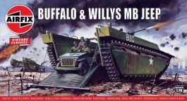 BUFALO WILLYS MB JEEP 1/76 AIRFIX