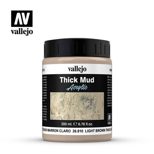 TEXTURA BARRO DENSO MARRON CLARO 200ML VALLEJO