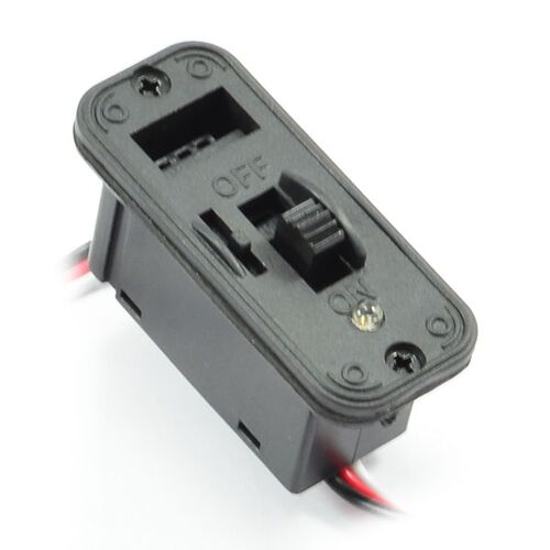 INTERRUPTOR C/TOMA CARGA Y LED RCPARTS