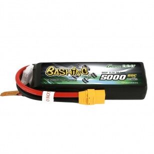 LIPO 5000MAH 11.1V 60C XT90 3S BASHING GENSACE