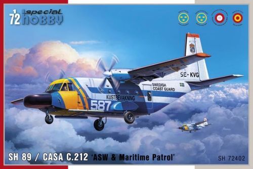 CASA C212 PATRULLA MARITIMA Y ASW 1/72 SPECIAL HOBBY