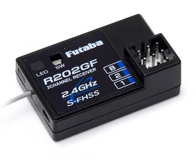 RECEPTOR R202GF FUTABA S-FHSS SUPERFICIE