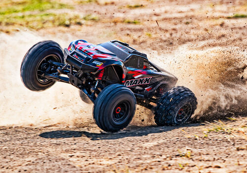 WIDE MAXX 4S TSM ROJO 1/10 TRAXXAS AUTODESVOLCADO