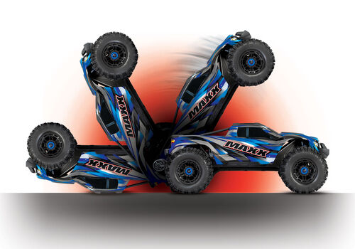 WIDE MAXX 4S TSM ROJO 1/10 TRAXXAS AUTODESVOLCADO