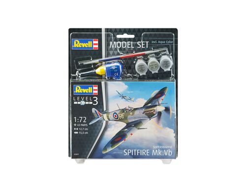 SPITFIRE MK.Vb 1/72 REVELL STARTER SET