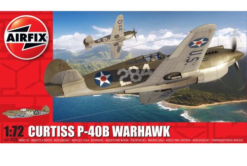 CURTISS P40B WARHAWK 1/72 AIRFIX