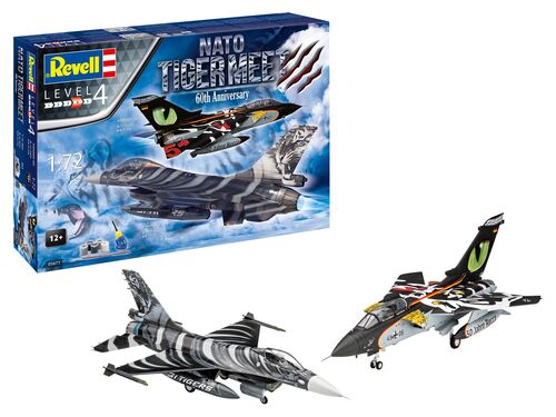 TORNADO IDS + F16 MLU 1/72 REVELL STARTER SET NATO TIGER MEET