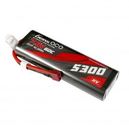 GENSACE 5300mAh 7,6V 60C DEAN LIPO 2S CAJA DURA REDONDA