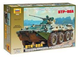 BTR-80A VEHÍCULO DE TRANSPORTE SOVIÉTICO 1/35 ZVEZDA