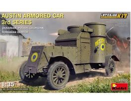 AUSTIN COCHE BLINDADO 1/35 MINIART UKRANIA, POLONIA, GEORGIA, RUMANIA 1GM