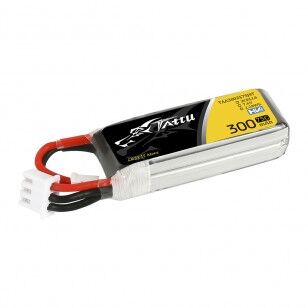 LIPO 300MAH 2S 75C JST-PHR TATTU GENSACE