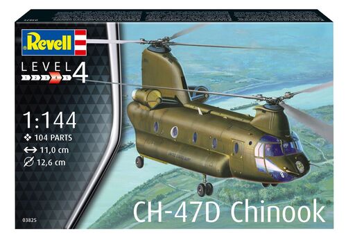 CH47D CHINOOK 1/144 STARTER SET REVELL