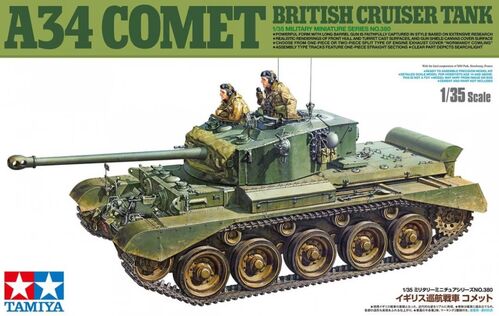 A34 COMET 1/35 TAMIYA TANQUE BRITANICO