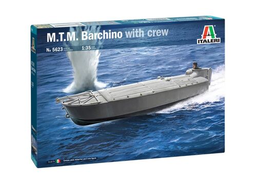 M.T.M. BARCHINO CON TRIPULACION 1/35 ITALERI 5623