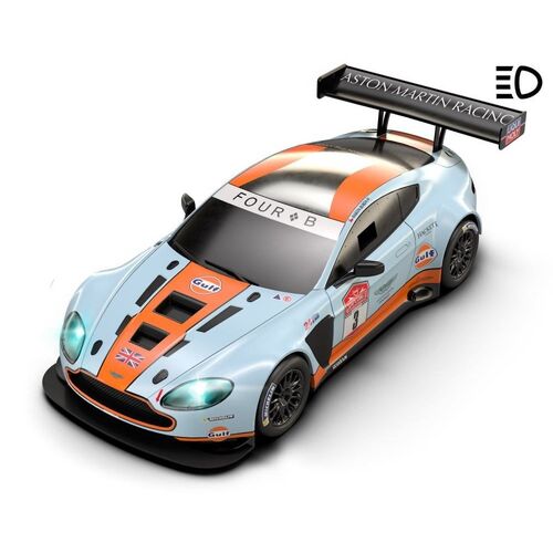 ASTON MARTIN VANTAGE GT3 GULF 1/43 SCALEXTRIC COMPACT