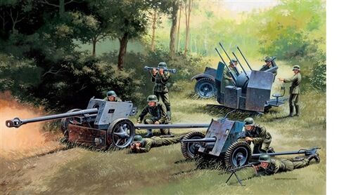 CAONES PAK35-40 FLAK 38 1/72 ITALERI