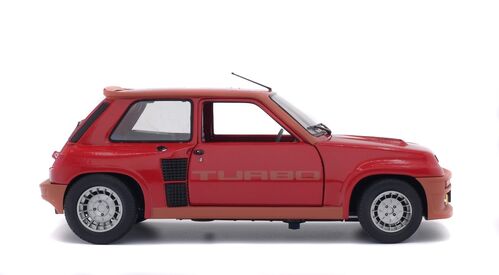 RENAULT 5 TURBO 1981 ROJO GRANATE 1/18 SOLIDO