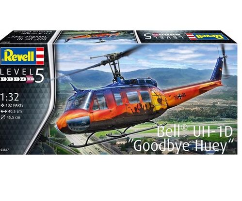 BELL UH-1D HUEY 1/32 GOODBYE HUEY