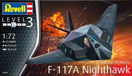 F117A NIGHTHAWK 1/72 REVELL
