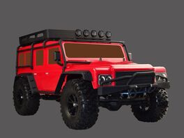 CRAWLER BF45 4X4 VRX RACING LUCES ROJO 1/10