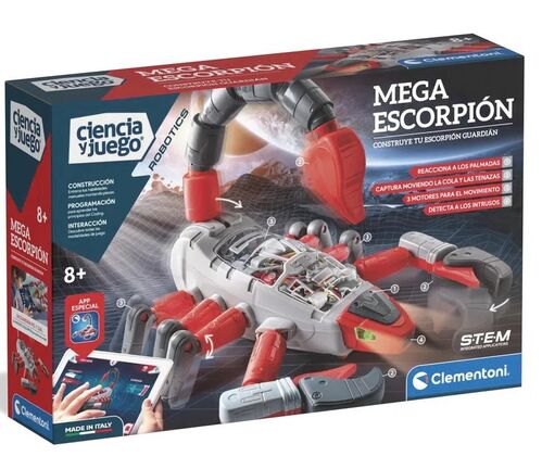 MEGA ESCORPION CLEMENTONI STEM ROBOT