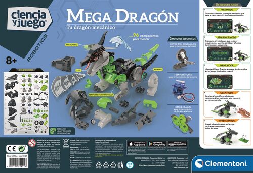 MEGA DRAGON CLEMENTONI STEM ROBOT