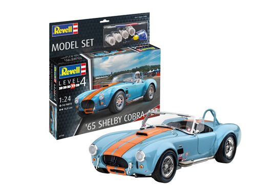 SHELBY COBRA 427 DE 1965 1/24 STARTER SET REVELL