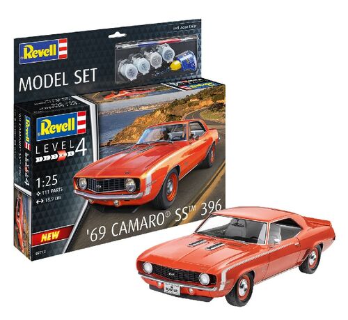 CAMARO SS 1969 1/24 STARTER SET REVELL