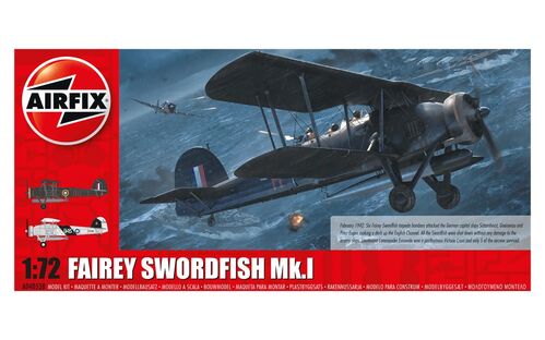 FAIREY SWORDFISH MK1 1/72 AIRFIX CHANNEL DASH