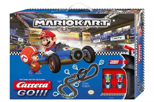 MARIO KART MACH8 CIRCUITO CARRERA GO!!! 1/43