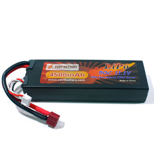 LIPO VANT BATTERY 11.1V 4500MAH 50C 3S CONECTOR DEAN