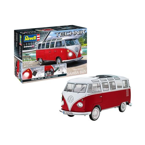 VOLKSWAGEN T1 1/16 REVELL TECHNIK SAMBA BUS