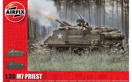 M7 PRIEST 105MM 1/35 AIRFIX OBUS AUTOPROPULSADO