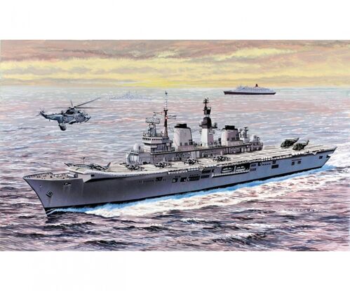 HMS INVINCIBLE 1/700 MALVINAS CYBERHOBBY