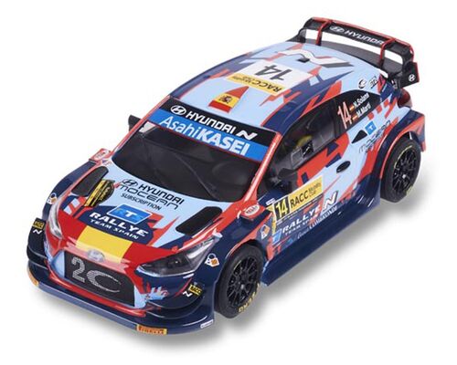 HYUNDAI I20 WRC SOLANS 1/32 SCALEXTRIC 