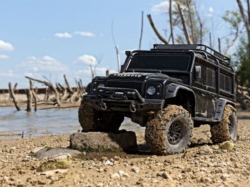 TRX4 LAND ROVER DEFENDER 110 NEGRO CON WINCH 1/10 RTR TRAXXAS