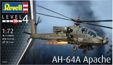 AH-64A APACHE 1/72 REVELL STARTER SET