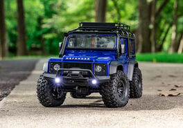 LAND ROVER DEFENDER 1/18 TRX-4M AZUL RTR TRAXXAS CRAWLER