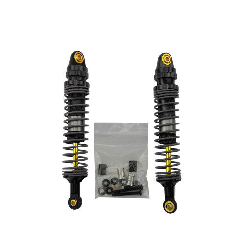 AMORTIGUADORES CRAWLER 110MM 2UDS NEGRO RCPARTS