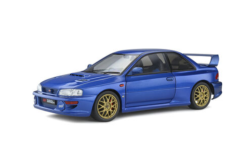 SUBARU IMPREZA 22B SONIC BLUE 1998 1/18 SOLIDO