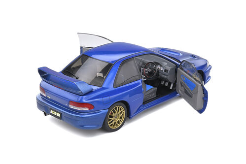 SUBARU IMPREZA 22B SONIC BLUE 1998 1/18 SOLIDO